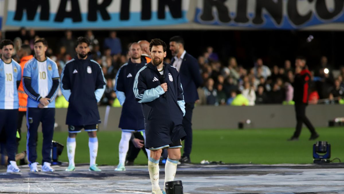 Las emotivas palabras Lionel Messi en su despedida de la Selección argentina: "Siento que es el momento"