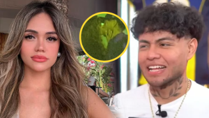 ¡Ampay! Mayra Goñi y Neutro son captados besándose en público